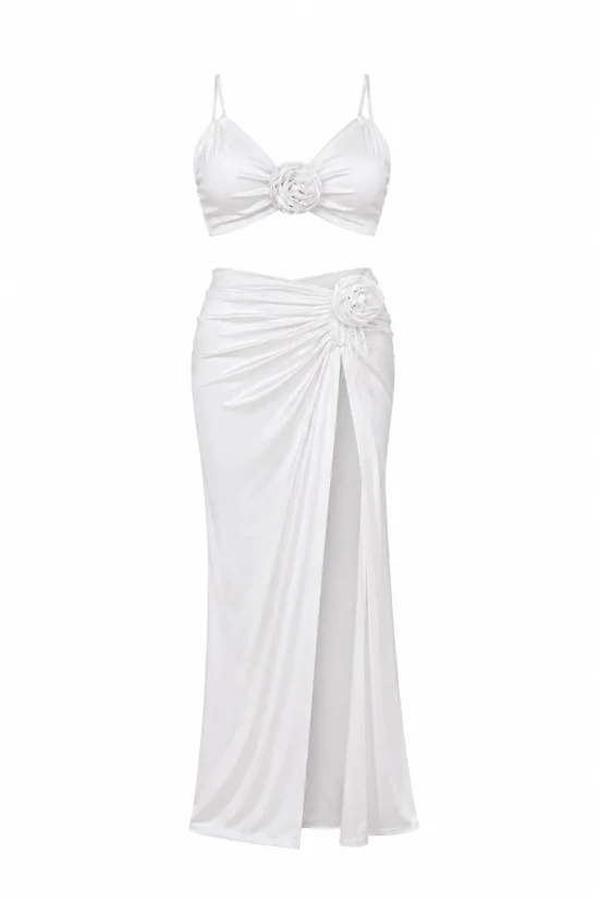 Lè Saule WHITE ROSE SET