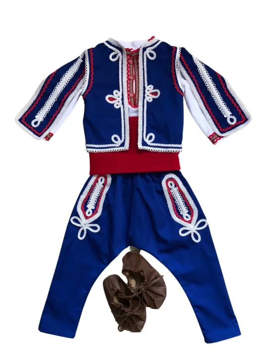 Bulgarian Costumes Стилизиран костюм - Син