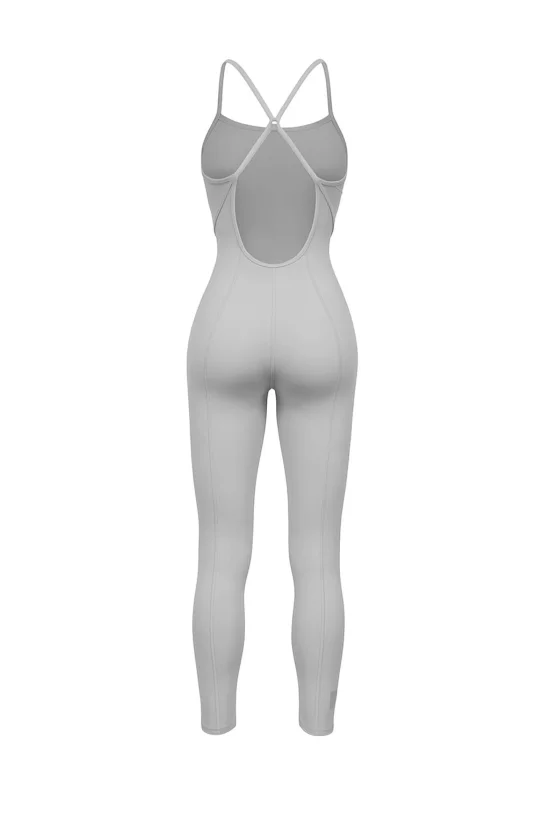 FIT SET Lol Back Jumpsuit Shadow Gray