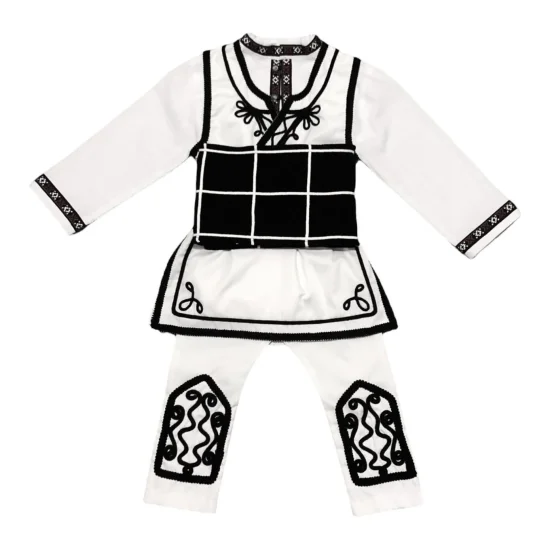 Bulgarian Costumes Стилизиран костюм - Шопски черно бял
