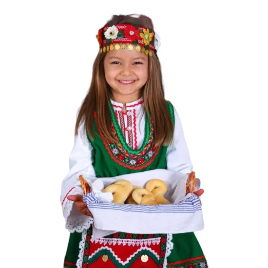 Bulgarian Costumes Стилизиран костюм - Зелен сукман
