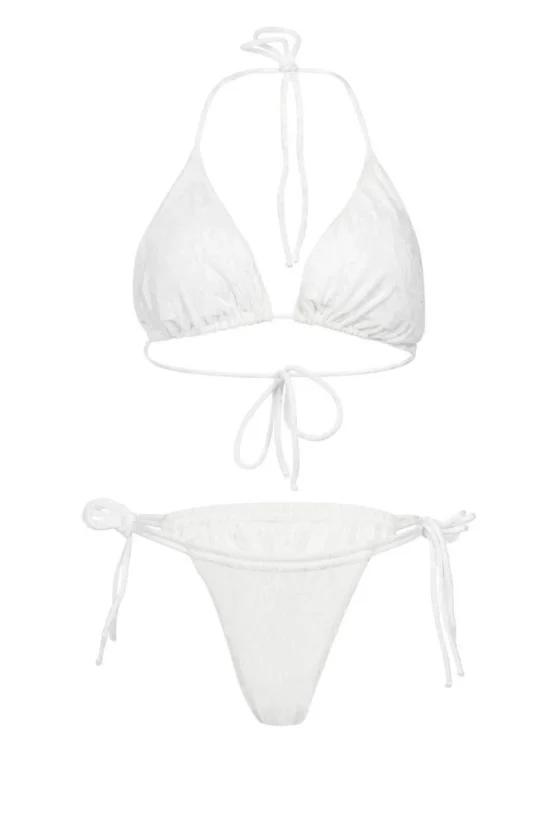Lè Saule White Plush