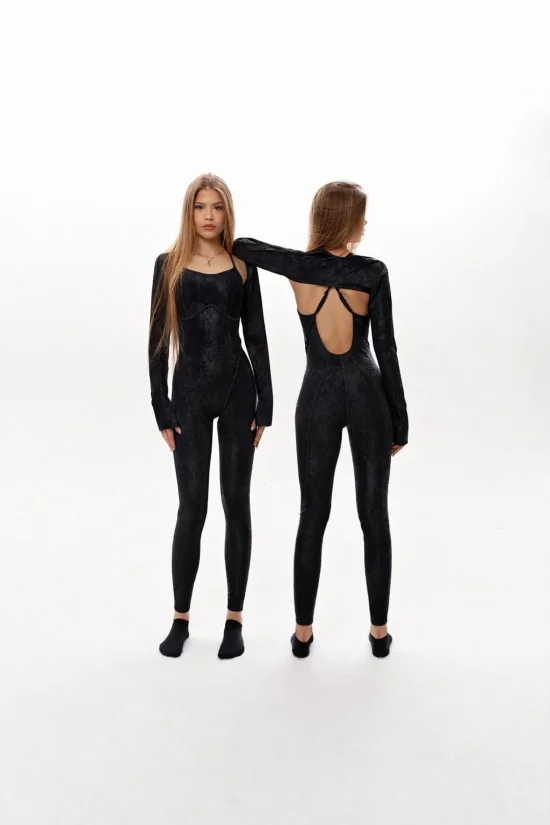 FIT SET Jumpsuit Black Panther