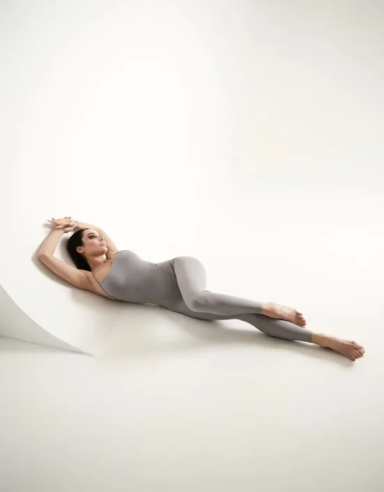 FIT SET Lol Back Jumpsuit Shadow Gray