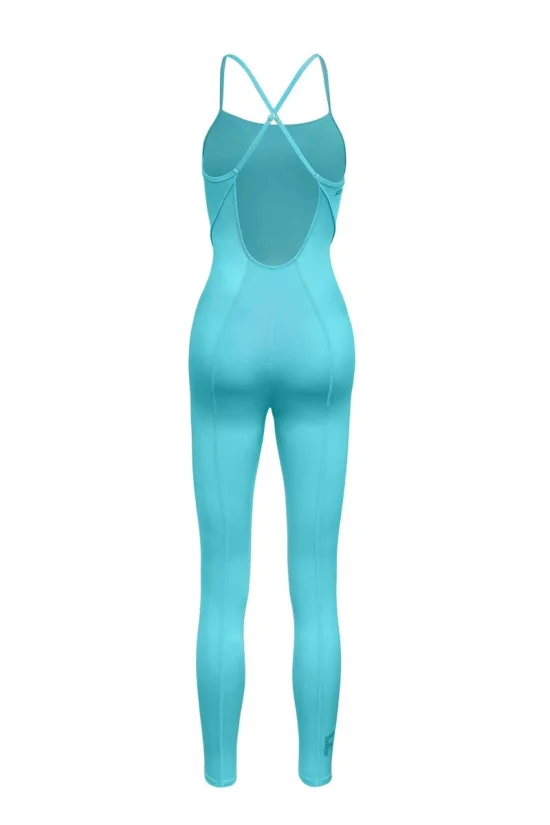 FIT SET Lol Back Jumpsuit Aquamarine
